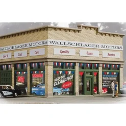 Walthers 931-805 HO Trainline Assembled Wallschlager Motors Building - Your Source for Gaming Essentials* Trains