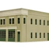 Walthers 933-4022 HO Two-Bay Fire Station Building Kit - Your Source for Gaming Essentials* Trains