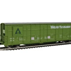 Walthers 920-101914 HO Weyerhaeuser LUNX 56' Thrall All-Door Boxcar #4419 - Your Source for Gaming Essentials* Trains