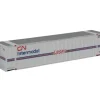 Walthers 949-8841 N Assembled Canadian National CN 48' Ribbed Side Container - Your Source for Gaming Essentials* Trains