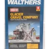 Walthers 933-3241 N Glacier Gravel Co. Industrial Building Kit - Your Source for Gaming Essentials* Trains