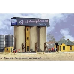 Walthers 933-3246 N Goldenflame Fuel Co. Industrial Building Kit - Your Source for Gaming Essentials* Trains