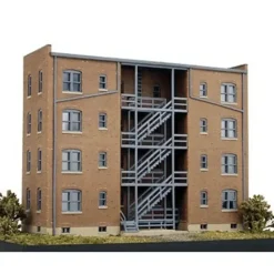 Walthers 933-3259 N Parkview Terrace Tenement Building Kit. - Your Source for Gaming Essentials* Trains