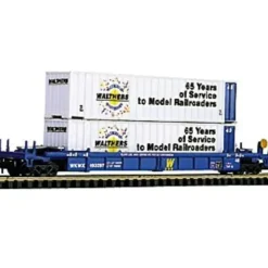 Walthers 949-2 N Walthers 65th Commemorative Car Stand-Alone Double Stack Car - Your Source for Gaming Essentials* Trains