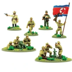 Tabletop Miniatures>Warlord Games Bolt Action - Korean War North Korean KPA Support Group - Your Source for Gaming Essentials