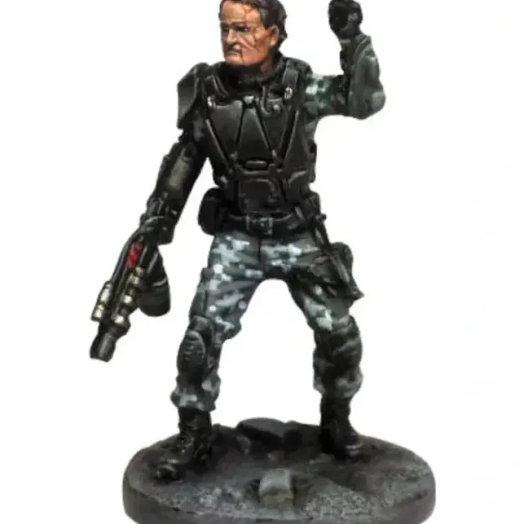 Tabletop Miniatures>Warlord Games Terminator Genisys: John Connor #RH-TER-20 Unpainted Miniature - Your Source for Gaming Essentials