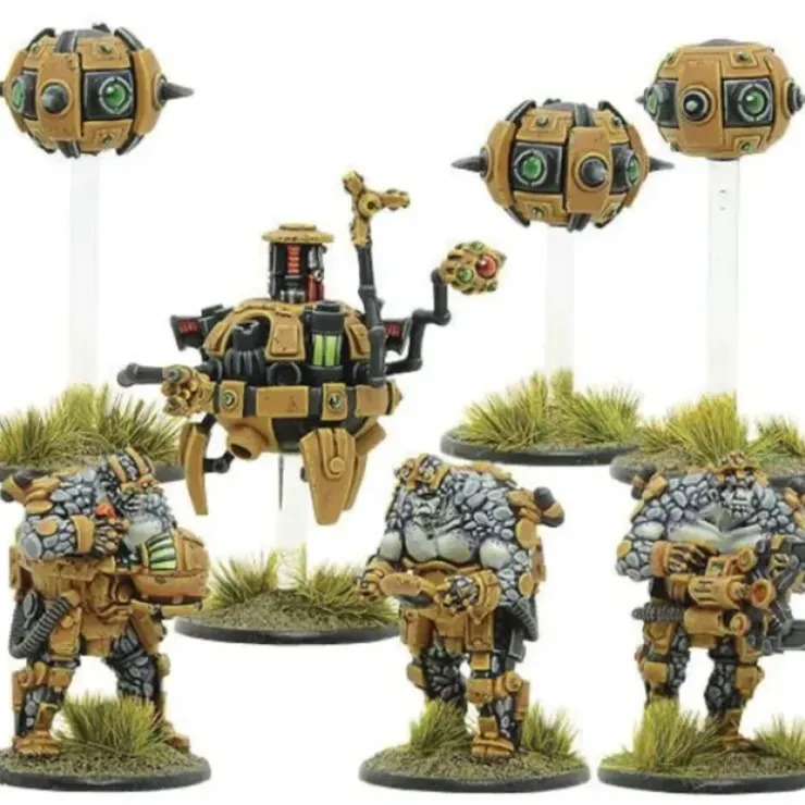 Tabletop Miniatures>Warlord Gates of Antares Boromite Engineers and Workshop 502212002 Unpainted - Your Source for Gaming Essentials