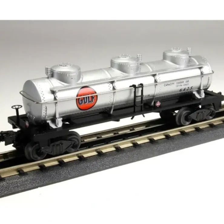 Williams 00304E O Gulf Oil 3-Dome Tank Car #6425 - Your Source for Gaming Essentials* Trains