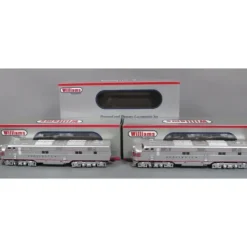 Williams 20504 O Chicago Burlington & Quincy EMD E7 A-A 3-Rail Diesel Loco Set - Your Source for Gaming Essentials* Trains