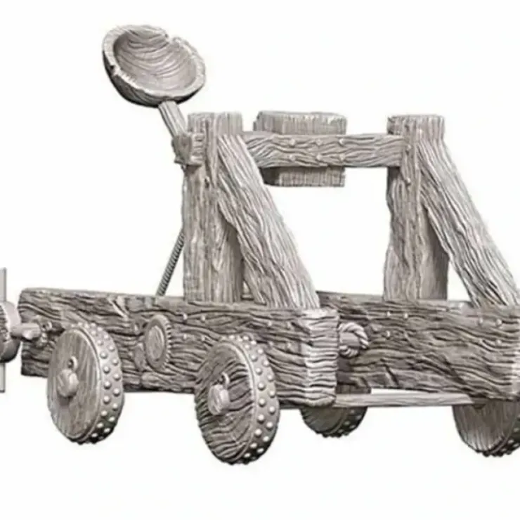 Tabletop Miniatures>WizKids Deep Cuts Unpainted Miniatures: (W12.5) Catapult - Your Source for Gaming Essentials