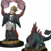 Tabletop Miniatures>WizKids Wardlings Painted Miniatures: (W3) Boy Warlock & Lizard - Your Source for Gaming Essentials