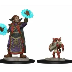 Tabletop Miniatures>WizKids Wardlings Painted Miniatures: (W1) Boy Wizard & Imp - Your Source for Gaming Essentials