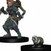 Tabletop Miniatures>WizKids Wardlings Painted Miniatures: (W2) Girl Rogue & Badger - Your Source for Gaming Essentials