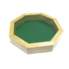 Dice>10" Wood Dice Tray with Green Felt Bottom - Rolling Dice Wooden Tray - Your Source for Gaming Essentials
