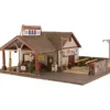 Woodland Scenics BR5048 HO Built-&-Ready Ethyl''''s Gas & Service Building - Your Source for Gaming Essentials* Trains