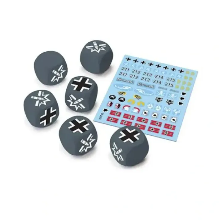 Dice>World of Tanks: Miniatures Game Dice and Decal Upgrade Pack - German - Your Source for Gaming Essentials