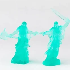 Tabletop Miniatures>Wraith Duelists (2) #77643 Bones Unpainted Translucent Blue Plastic - Your Source for Gaming Essentials