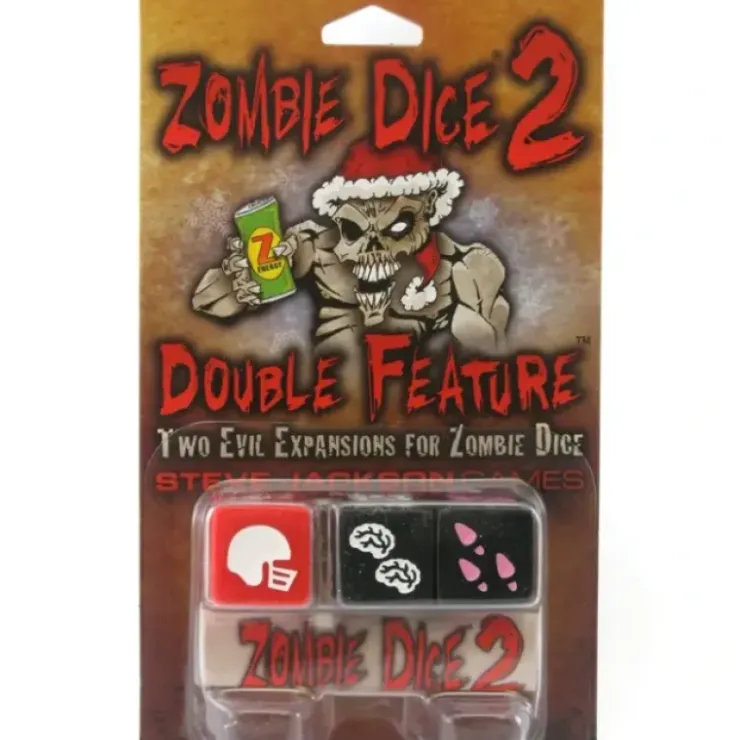 Dice>Zombie Dice 2: Double Feature Expansion Dice Set - Your Source for Gaming Essentials